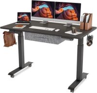 FEZIBO Adjustable Height Electric Stand up Desk, 55 x 24 Inches&nbsp;