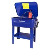 Red Sun Parts&nbsp;20 Gallon Cabinet Electric Solvent Pump Portable Automotive Parts Cleaner with Shelf Tank for Wheel Bearings, Gears, and Carburetors