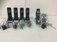 Panasonic Cordless Telephones, E-Commerce Return, Sold as is