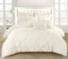 Chic Home 10 Piece Hannah Pinch Pleated Bedding Set, King&nbsp;