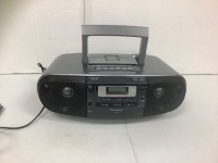 Panasonic CD Player/Radio, Powers Up, E-Commerce Return, Sold as is