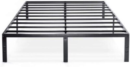 Best Price Mattress 14 Inch Metal Platform Bed&nbsp;w/Heavy Duty Steel Slats, Full&nbsp;