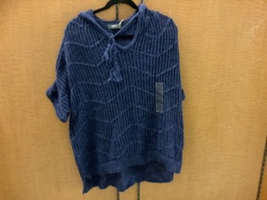 Natural Reflections Patriot Blue Pullover, Size Large