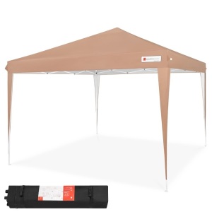 Outdoor Portable Pop Up Canopy Tent w/ Carrying Case, 10x10ft