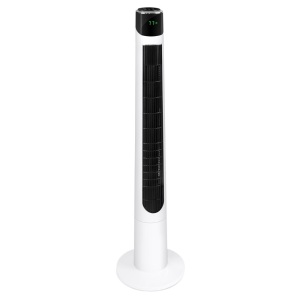 47in Quiet Oscillating Tower Fan w/ 3 Wind Speeds, 3 Air Settings, Remote Control, Timer