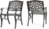 Christopher Knight, Home Sarasota, Cast Aluminum Outdoor Chairs