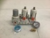 NANPU Compressed Air Filter Regulator/Lubricator, Appears New, Sold as is