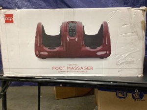 Therapeutic Foot Massager w/ High Intensity Rollers, Remote