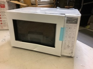 Sharp Convection Microwave Oven, Parts Only, Broken Glass Front, No Glass Tray, Does Not Turn On