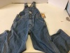 Boys Medium Wash Bib Overalls, Size 6