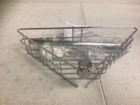 Spring Pole Shower Caddy, Appears New, Sold as is