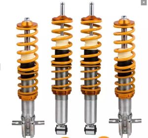 Maxpeedingrods Adjustable Height Shock Absorber Full Coilover Suspension for VW Volkswagen Golf MK1