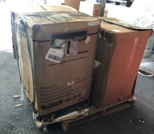 Salvage Pallet of Portable Washing Machines, Parts may be Missing or Broken, SOLD AS IS