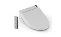 TOTO&nbsp;C200 WASHLET Electric Bidet Seat for Elongated Toilet in Cotton White. Appears New. E-Commerce Return