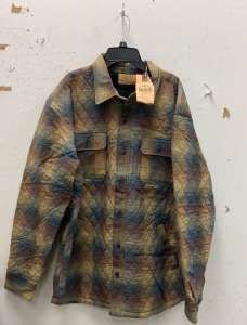 Red Head Mens Quilted Flannel, XL, E-Comm Return