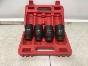 4 Piece 1/2" Deep Impact Socket Set 