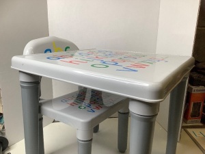 Toddler Activities Table includes 1 Chair