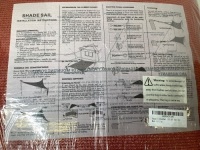 16' x 20' Shade Sail