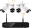 xmartO 8 Channel Expandable&nbsp;Wireless Security Camera System 4X 960p HD Outdoor Wireless IP Cameras, 80ft IR, Dream Liner, Built-in Router, No HDD