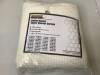 Barossa Waffle Weave Fabric Shower Curtain