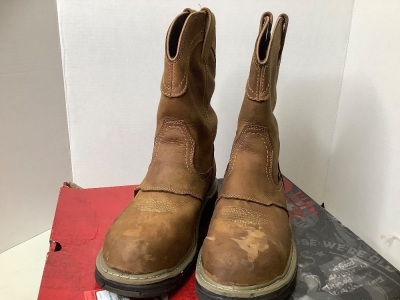 Wolverine Anthem Well Boots Size 10, Some Scuffs on Top