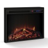 AltraFlame 23" x 14" Electric Fireplace Insert with Mesh Front in Black