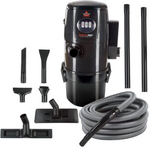 BISSELL Garage Pro Wall-Mounted Wet Dry Car Vacuum/Blower With Auto Tool Kit, 18P03