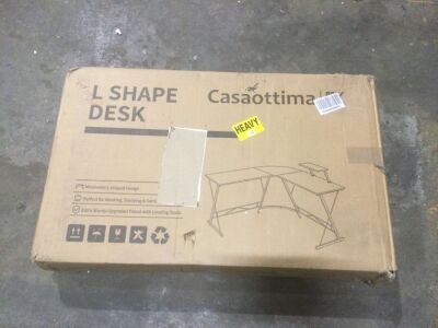 Casaottima 51" L Shaped Computer Desk 