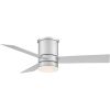 Modern Forms Axis Flush Mount 44" Indoor Titanium Ceiling Fan