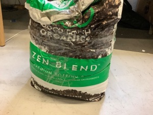 Lot of (2) Zen Blend Organic Premium Potting Soil, Ecommerce Return