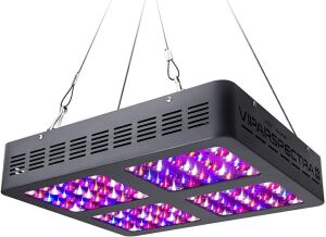 VIPARSPECTRA 600W Full Spectrum LED Grow Light with Daisy Chain, Veg and Bloom Switches