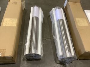 Lot of (2) 24" LED Light Posts