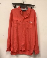 Under Armour Mens Button Down, XL, E-Comm Return