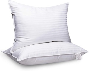 Lot of (2) New 2-Packs of Queen Size Down Alternative Pillows