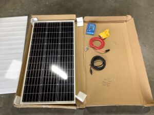 ECO-WORTHY 100W Solar Panel with Controller, 39" x 20" 