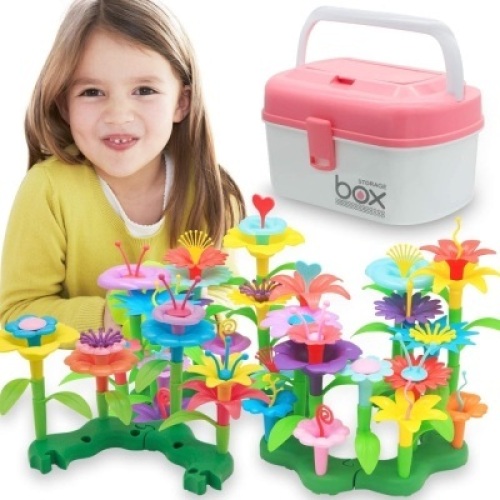 Lot of (4) New NicPro&nbsp;Flower Garden Building Toys 140pcs