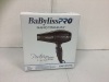 Babyliss Pro Hair Dryer, Missing a nozzle, Powers Up, E-Commerce Return,