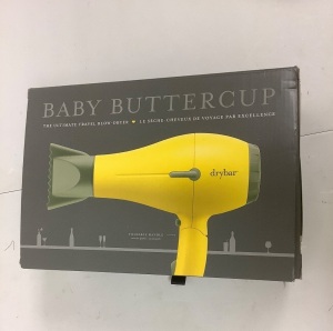 Drybar Baby Buttercup Hair Dryer, Powers Up, E-Commerce Return