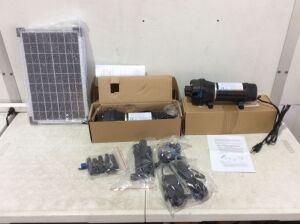 ECO-WORTHY Solar Fountain Water Pump Kit & 2 Pumps 