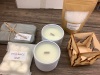Lot of (2) Sheer Opulence Soy Candle Gift Box (Fresh Linen, Large, New