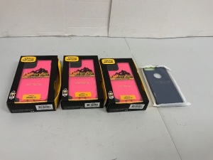 Lot of (4) Assorted Phone Cases, E-Comm Return