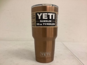 Yeti 30oz Tumbler, Appears New w/ Dent