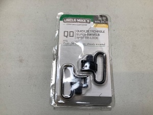 Uncle Mikes Quick Detachable Super Swivels with Tri-Lock, Ecommerce Return