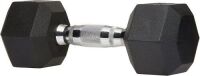 Amazon Basics Rubber Encased Hex Dumbbell Hand Weight, 45 lb&nbsp;