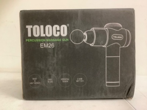Toloco Massage Gun, Works, E-Commerce Return