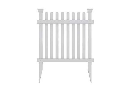 Zippity Outdoor Products ZP19056 No Dig Roger Rabbit Garden Fence, 3 Pack