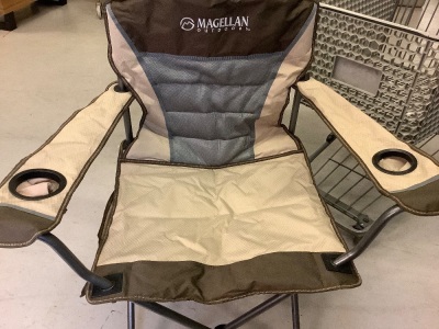 Magellan Outdoors, Ultra-Comfort Armchair, 500lb Capacity, Appears New