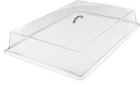 Carlisle SC2507 Acrylic Pastry Tray Cover, Clear. 18x26x4. New with Damage