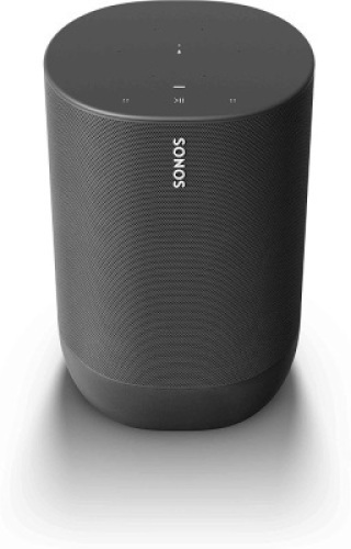 Sonos Move - Battery-powered Smart Speaker, Wi-Fi and Bluetooth with Alexa built-in - Black. Tested and Works