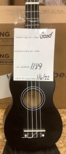 Acoustic Soprano Basswood Ukulele - 21in
